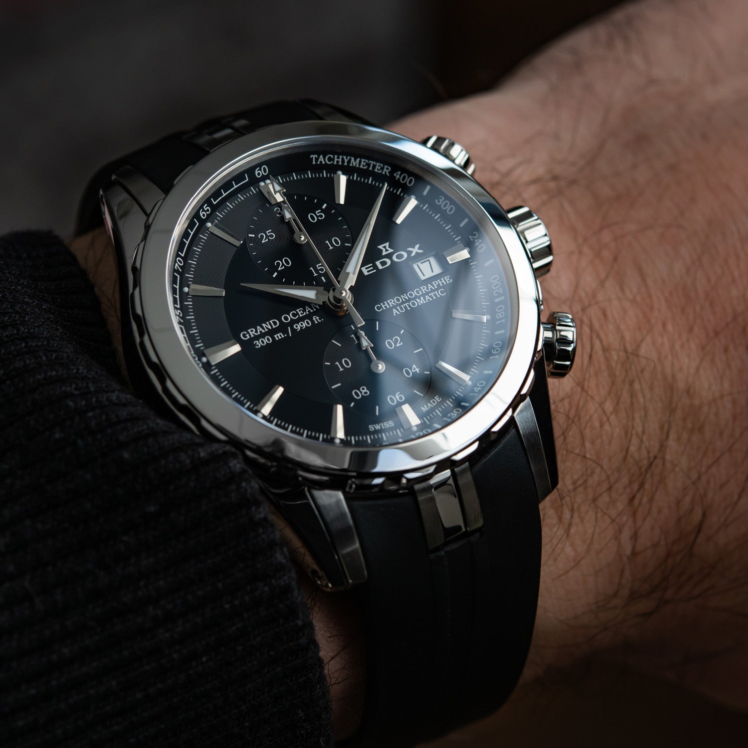 Edox Grand Ocean Chronograph Automatic