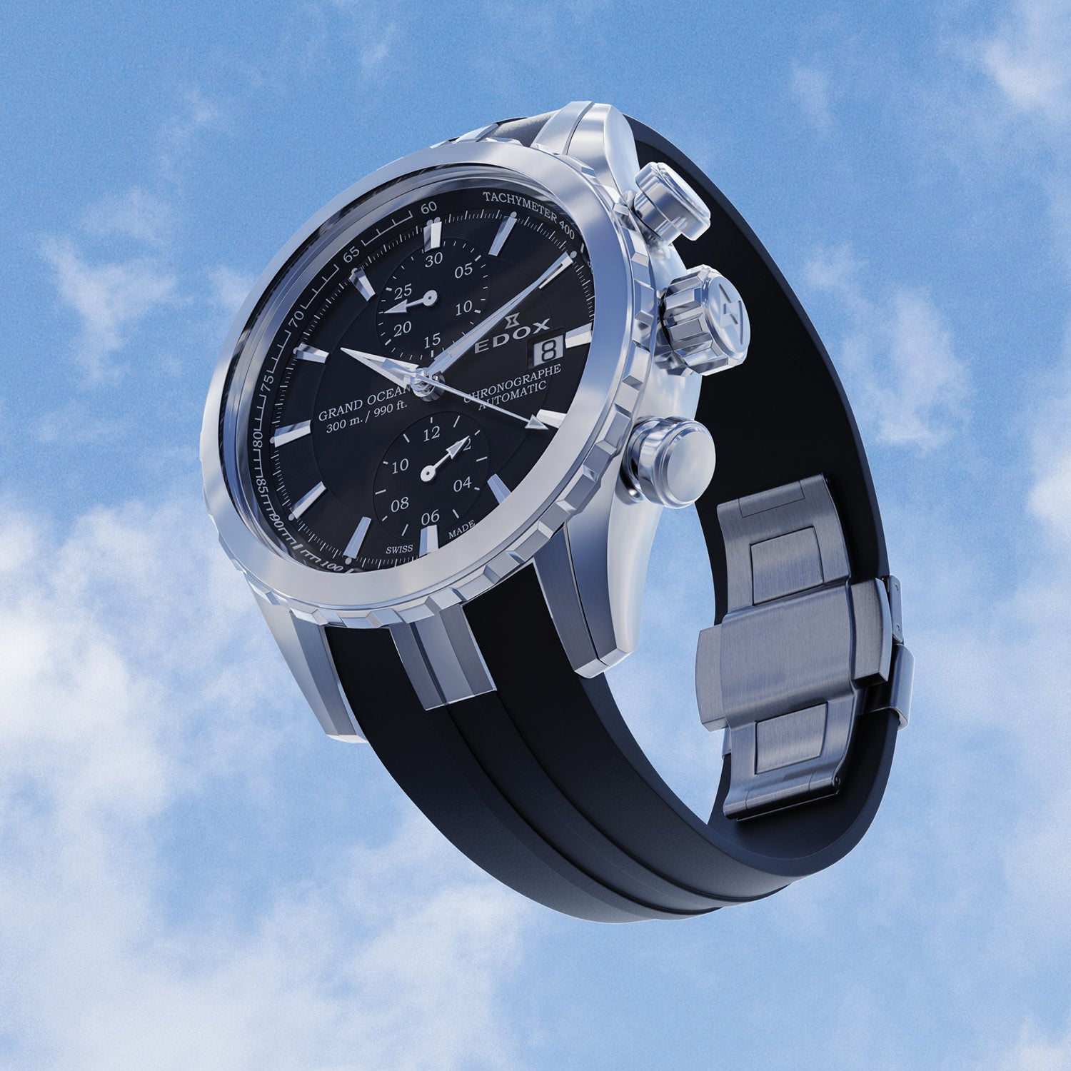 Edox Grand Ocean Chronograph Automatic