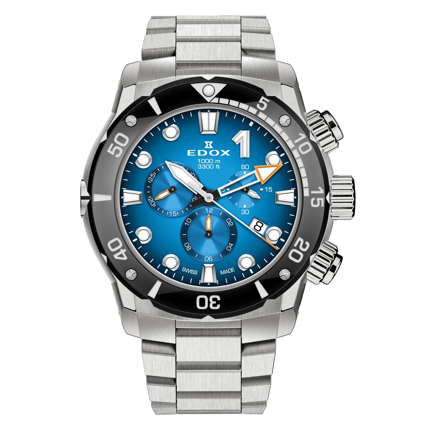 Edox CO-1 Men's Chronograph Watch
