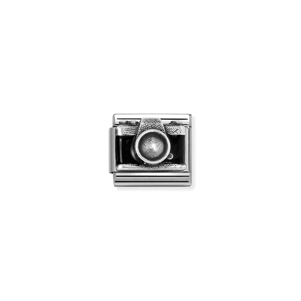 NOMINATION Composable Classic Link 330204/44 Camera Relief in Silver & Enamel