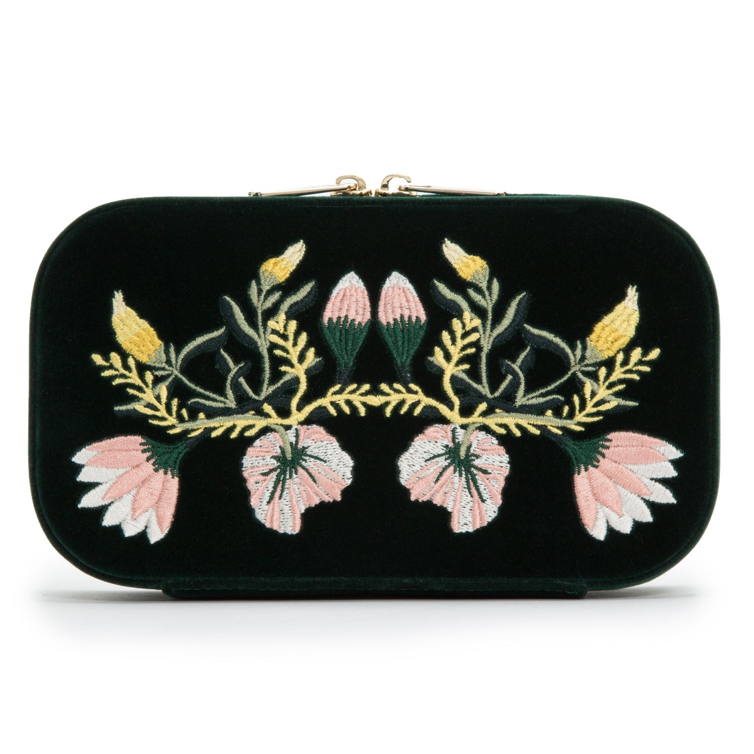 Wolf Zoe Travel Zip Case Forest Green