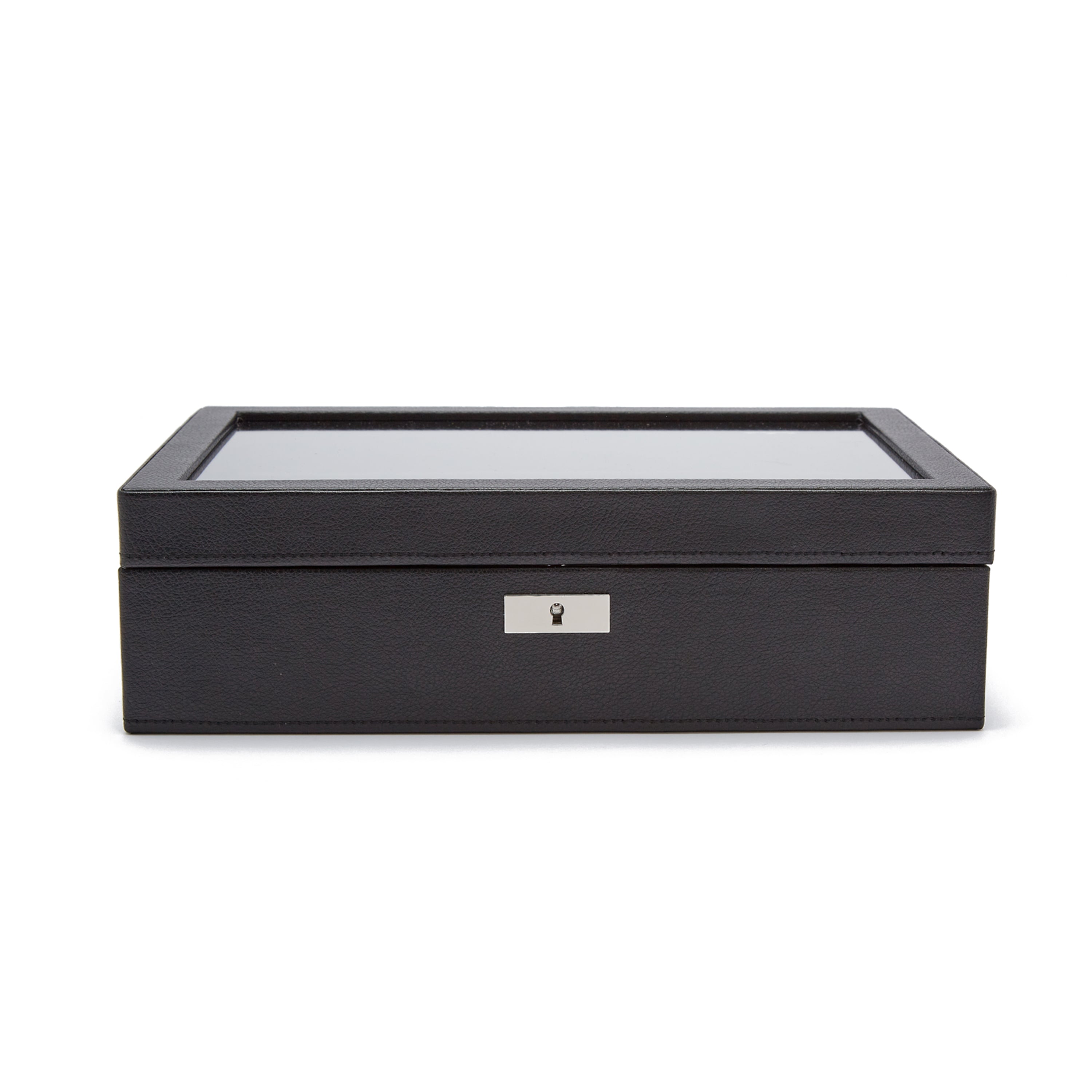 Wolf Roadster 10 Pc Watch Box Black