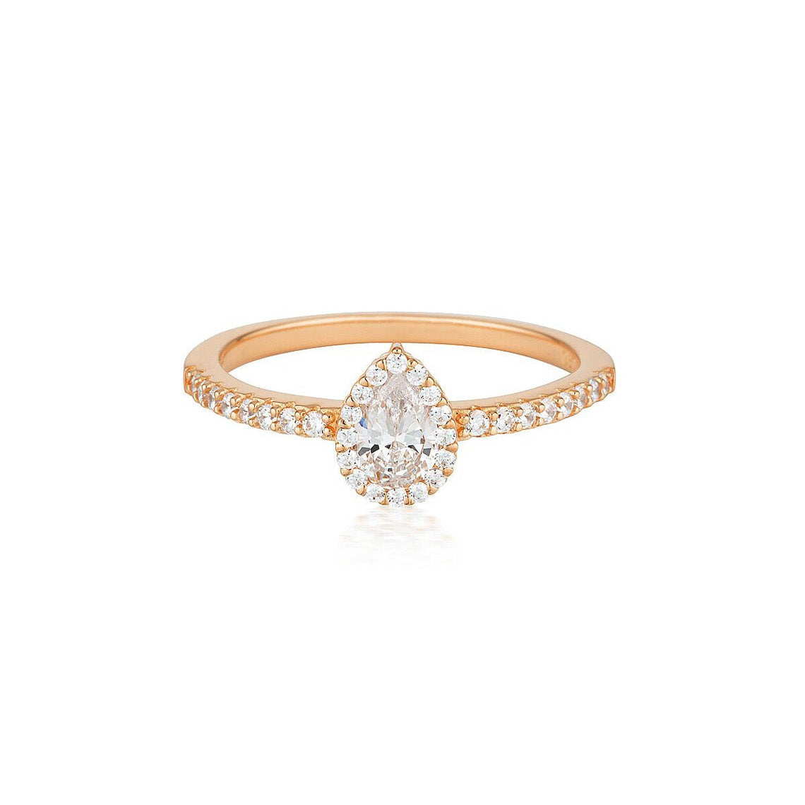 Monaco Ring Rose Gold