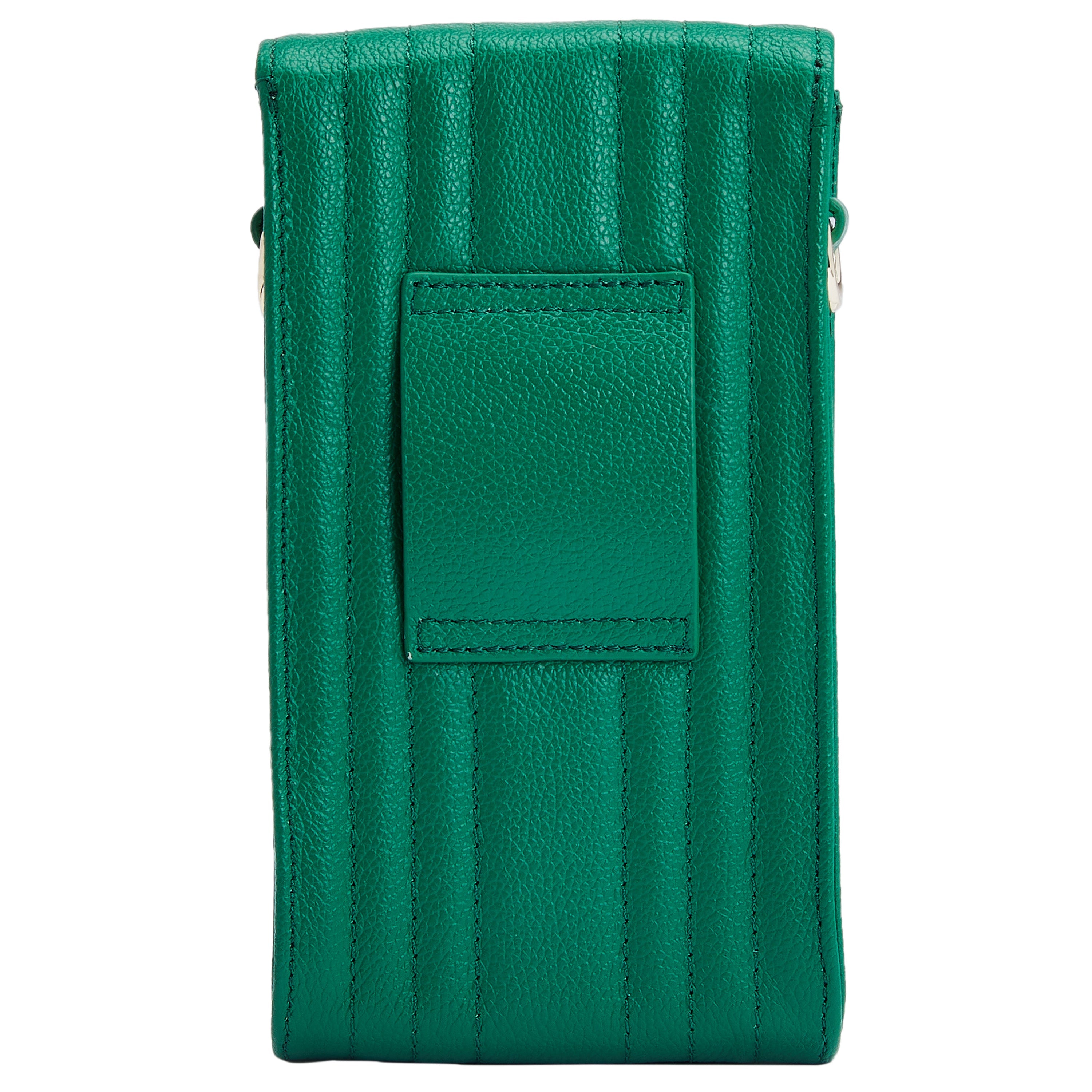 Wolf Mimi Phone Case with Wristlet & Lanyard Green
