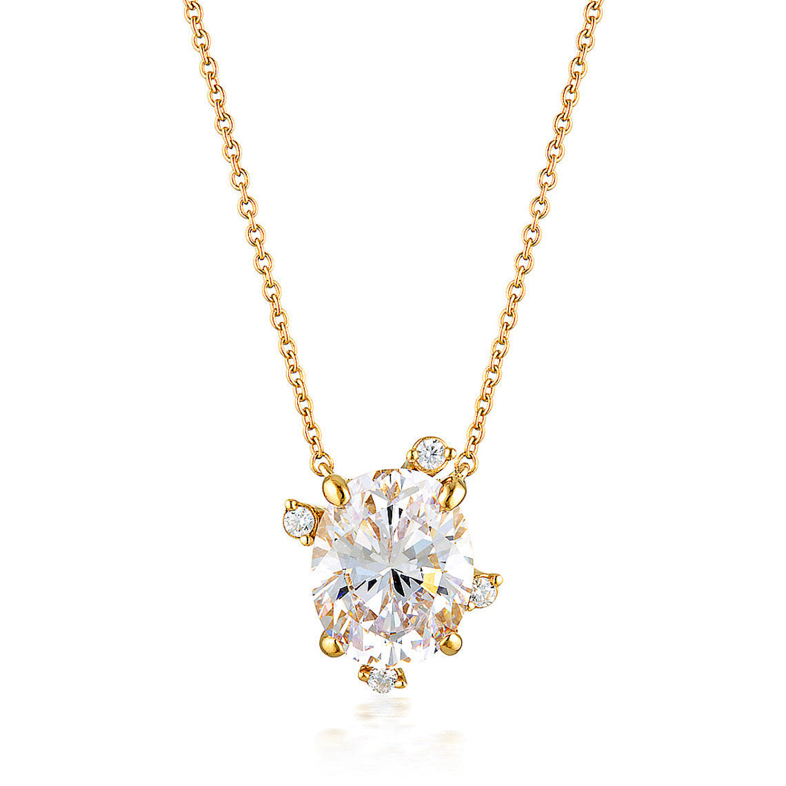 Aurora Southern Lights Pendant Gold