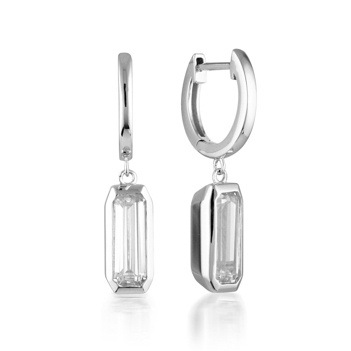 Emilio Silver Drop Earrings