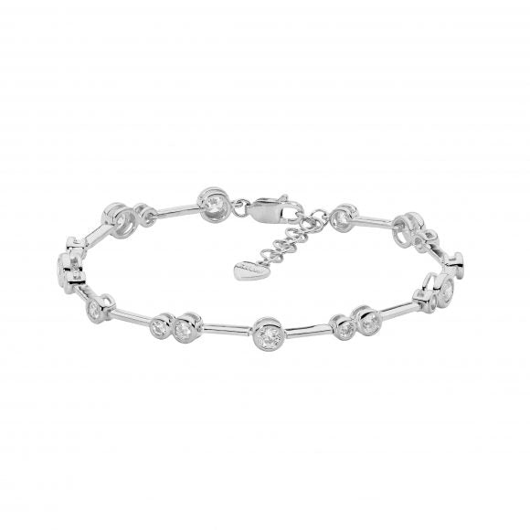 Sterling Silver Cubic Zirconia Bracelet