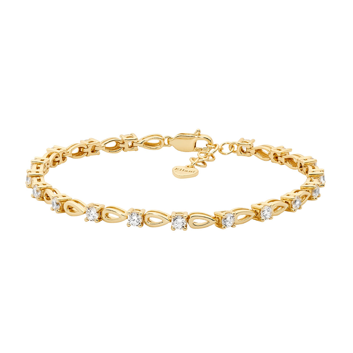 Sterling Silver Cubic Zirconia Bracelet