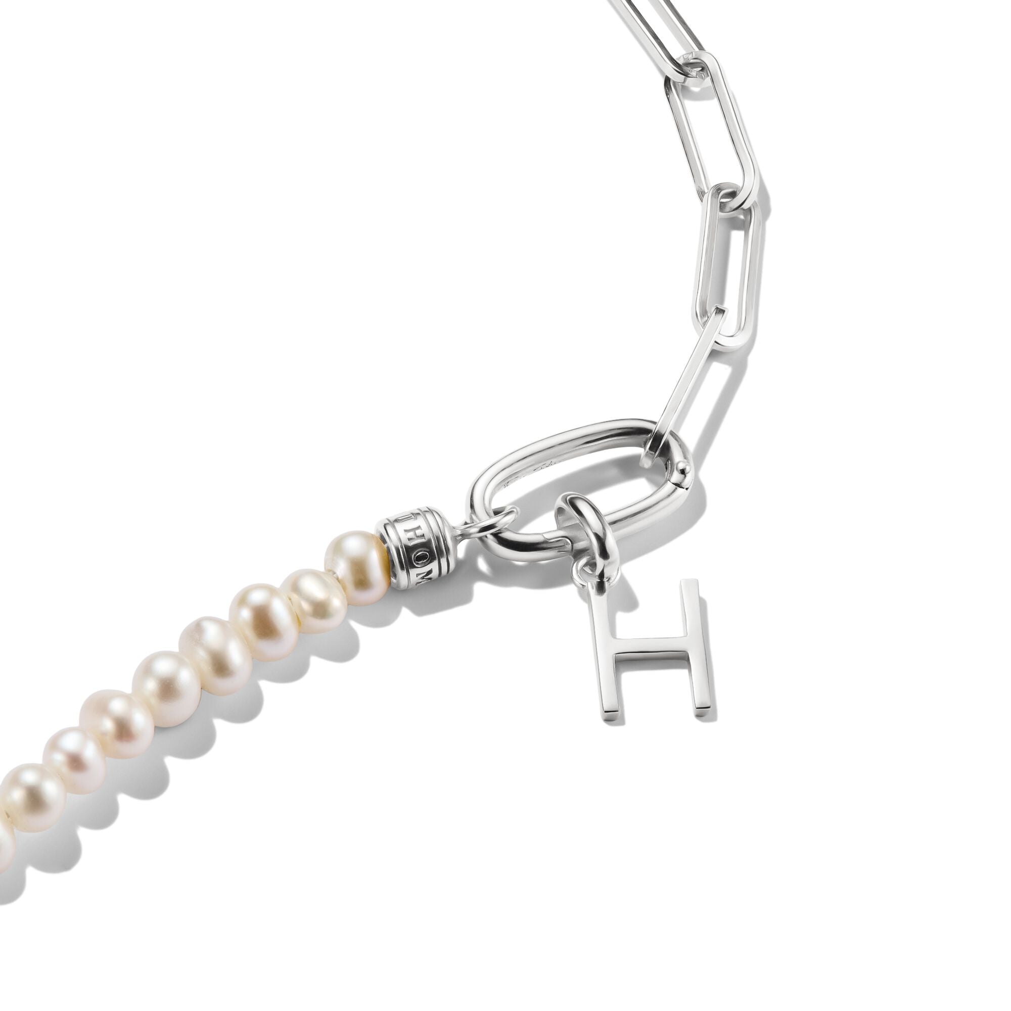 THOMAS SABO Connect Charm letter H Silver