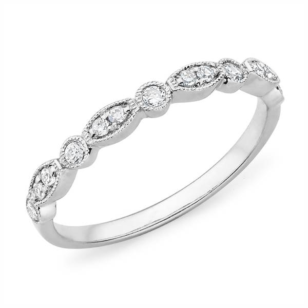 Fancy diamond wedding ring