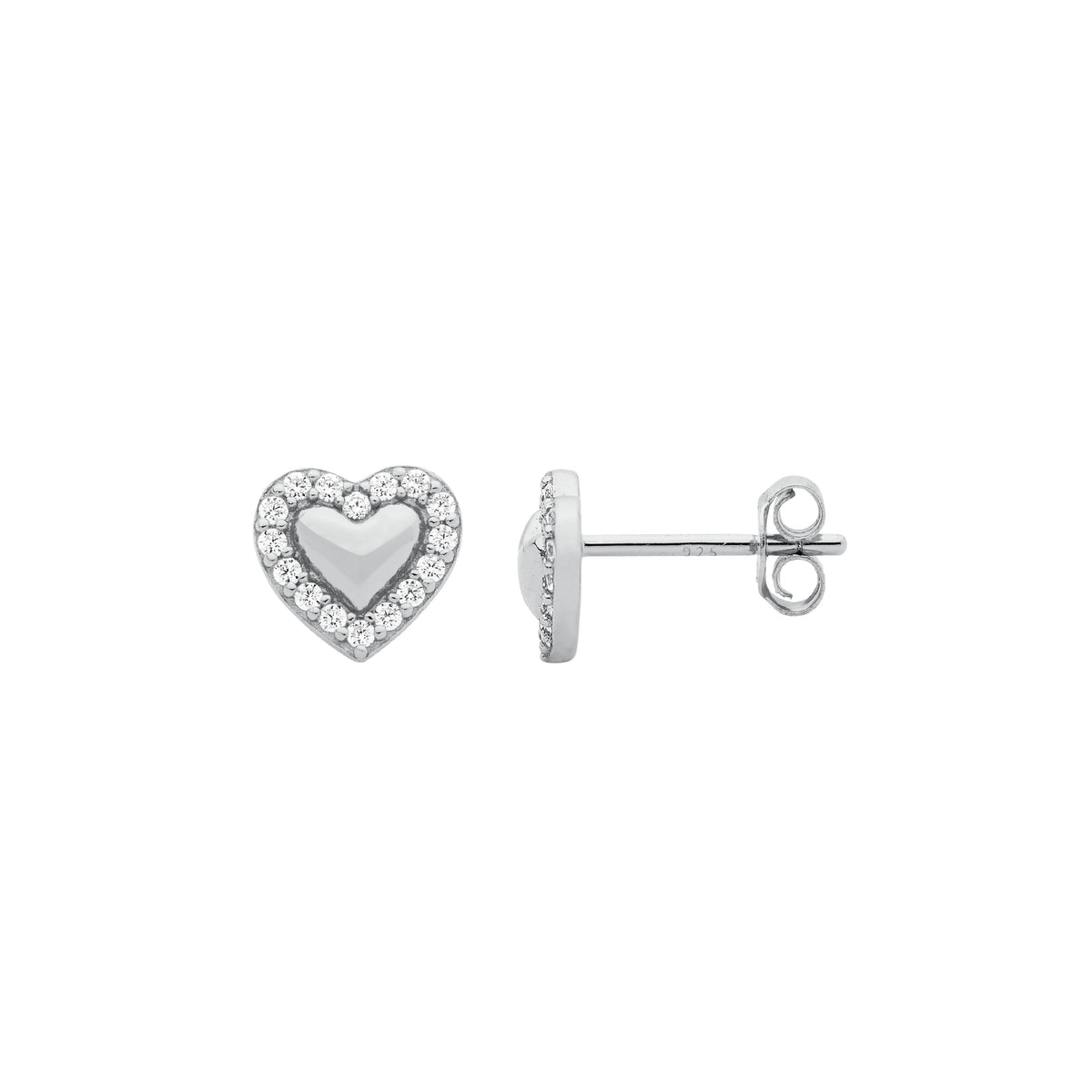 Sterling Silver Cubic Zirconia Earrings