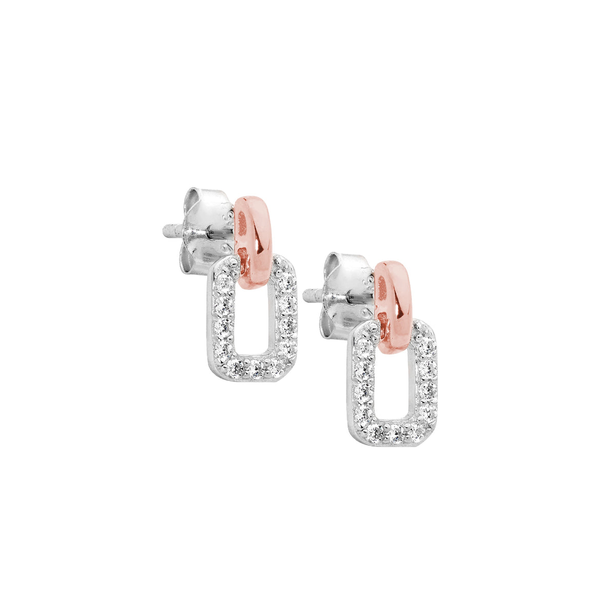 Sterling Silver Cubic Zirconia Earrings