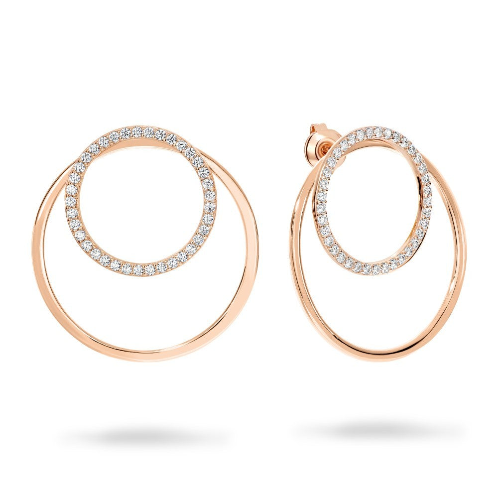 Capri Rose Gold Earrings