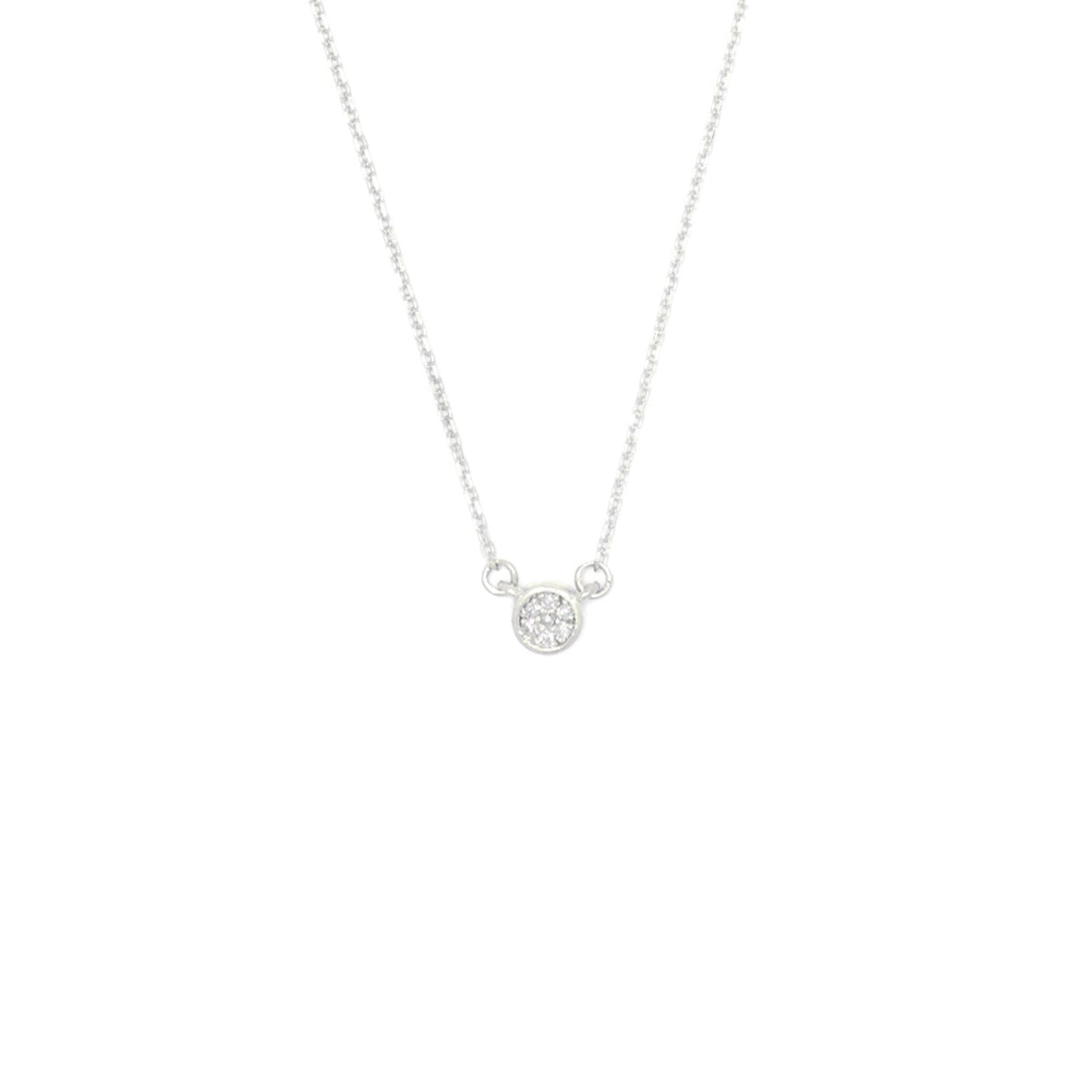 Diamonds by Georgini Seven Natural Diamond Dotti Pendant Silver