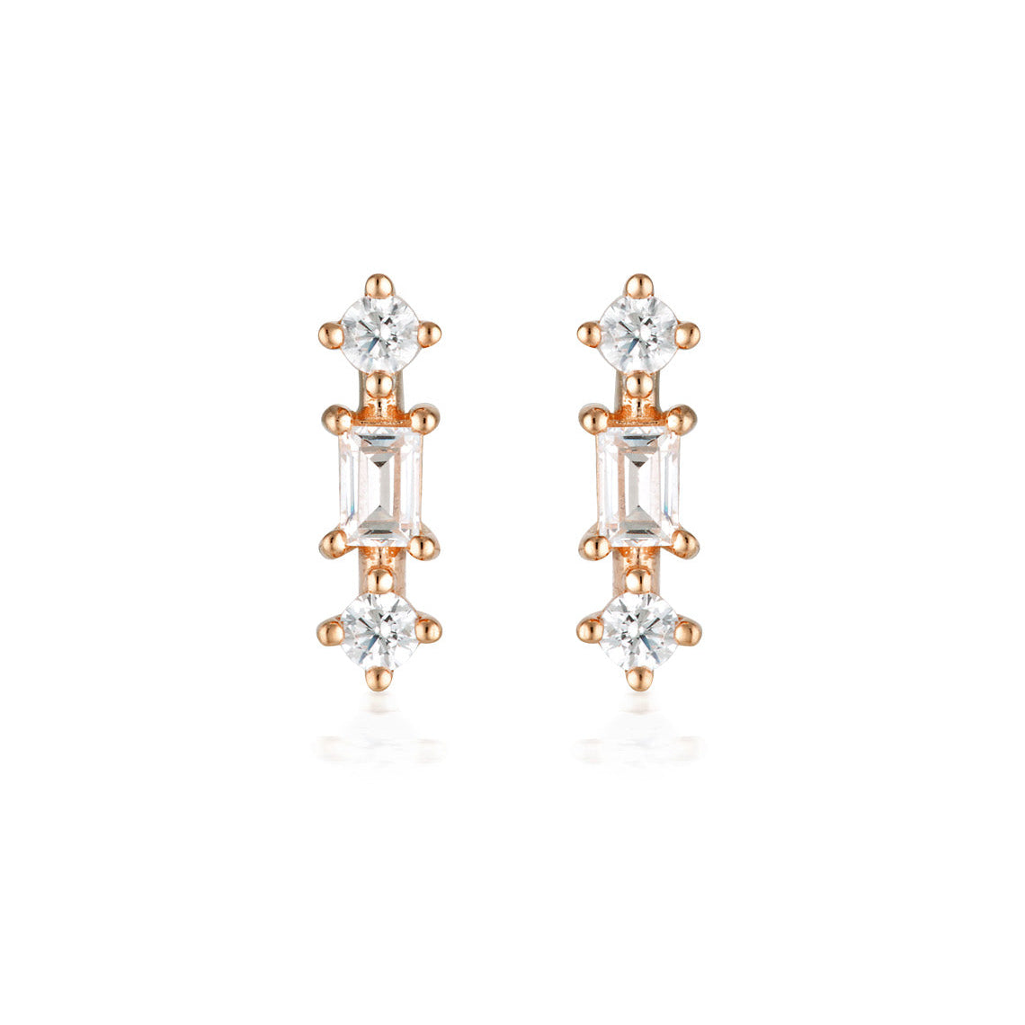 Georgini The Layered Edit Tolu Earring Rose Gold