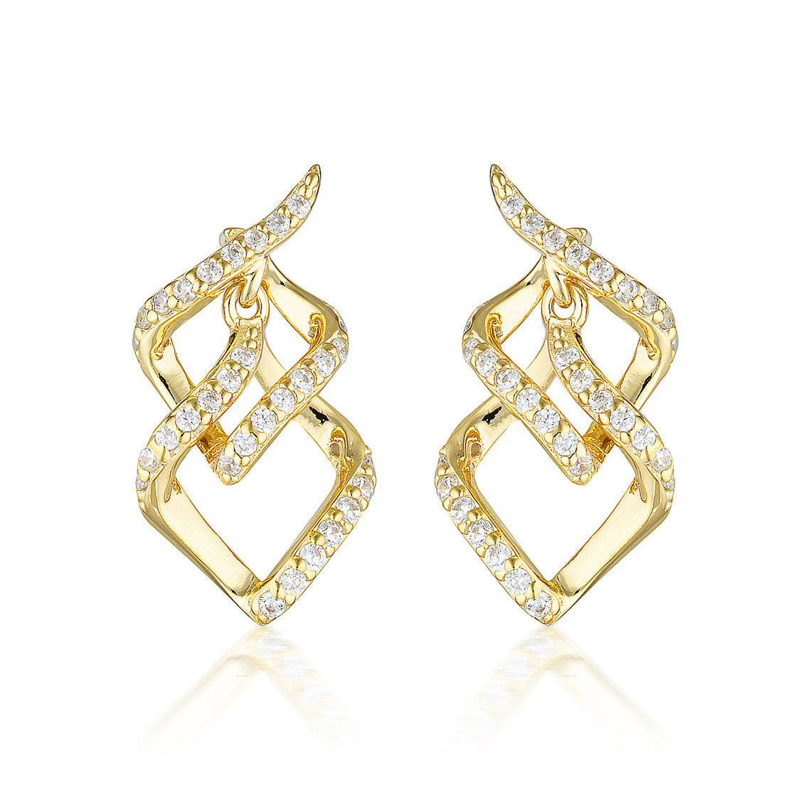 Red Carpet Aria Earrings Gold