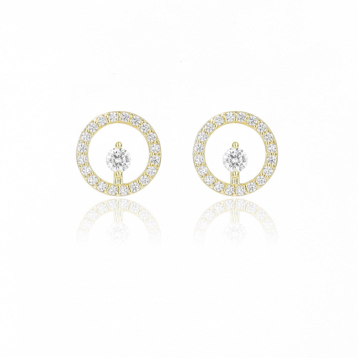 Goddess Cora Earrings Gold