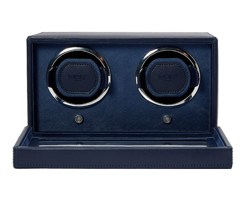 Wolf Double Cub Winder with Cover Navy