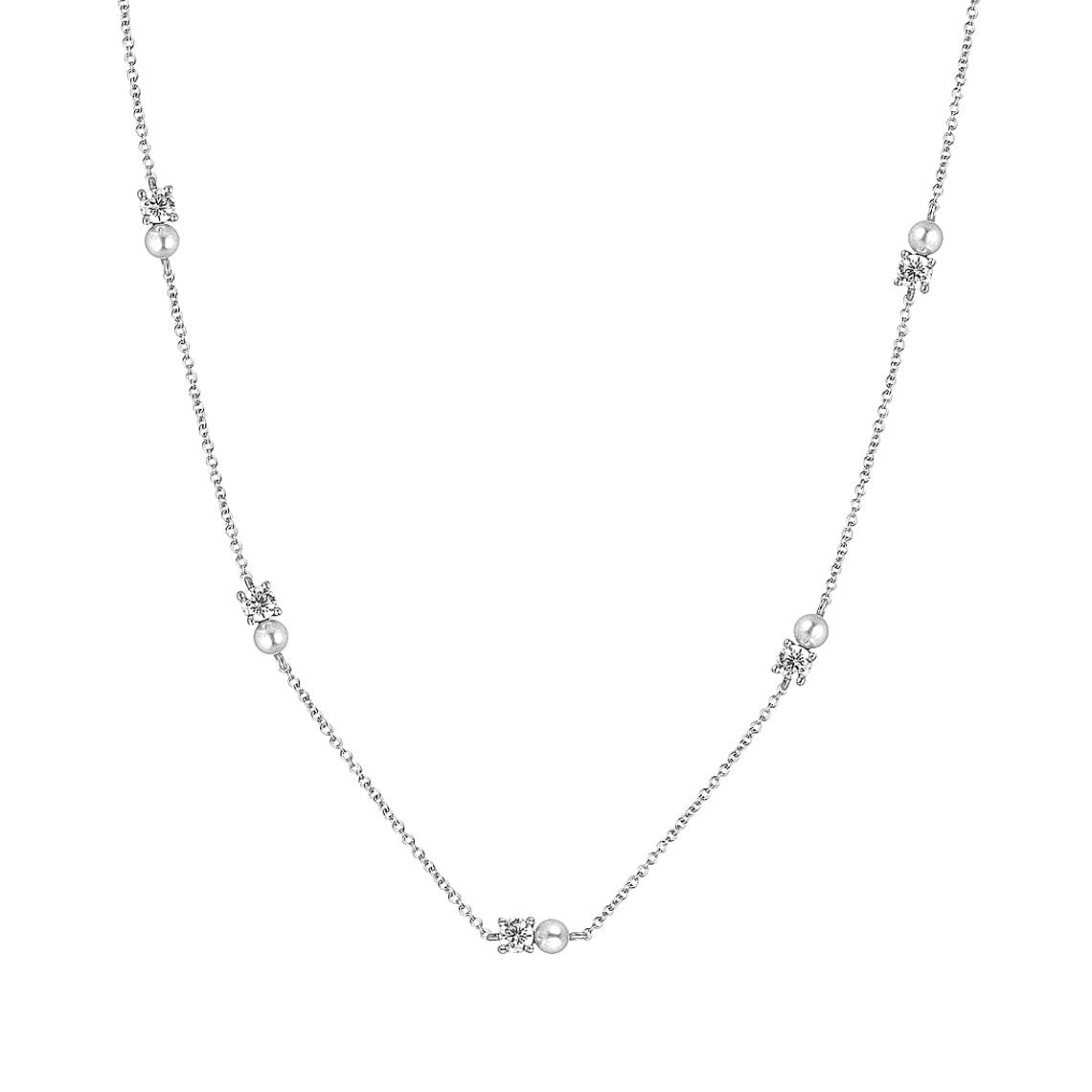 Noel Nights Snow Drop Necklace Silver