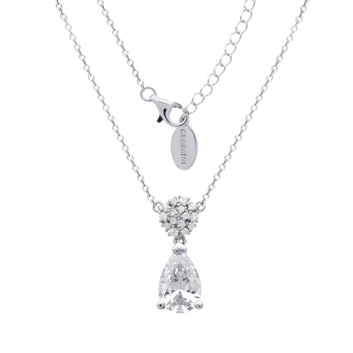 Red Carpet Cannes Necklace Silver