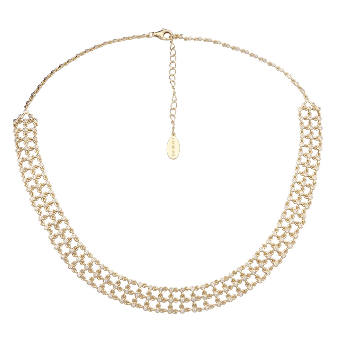 A Christmas Journey Soignee Necklace Gold