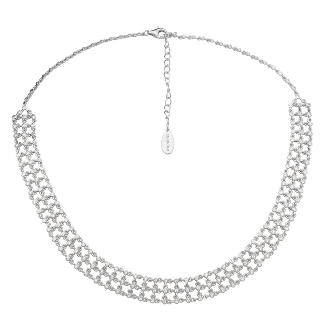 A Christmas Journey Soignee Necklace Silver