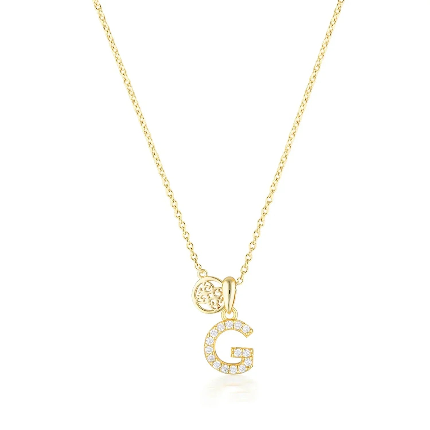 Georgini Luxury Letters G Initial Pendant Gold