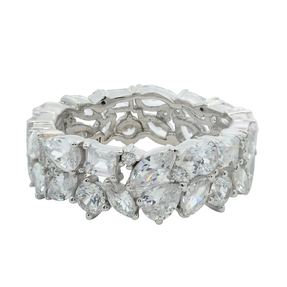 Georgini Midnight Velvet Limited Edition Starlight Ring Silver