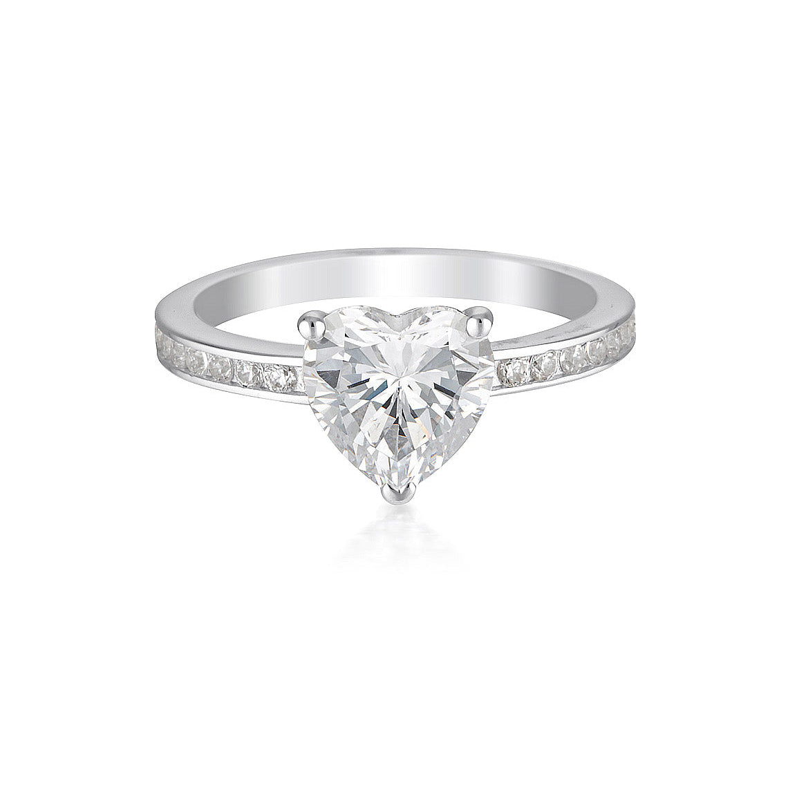 Georgini Aurora First Blush Ring Silver