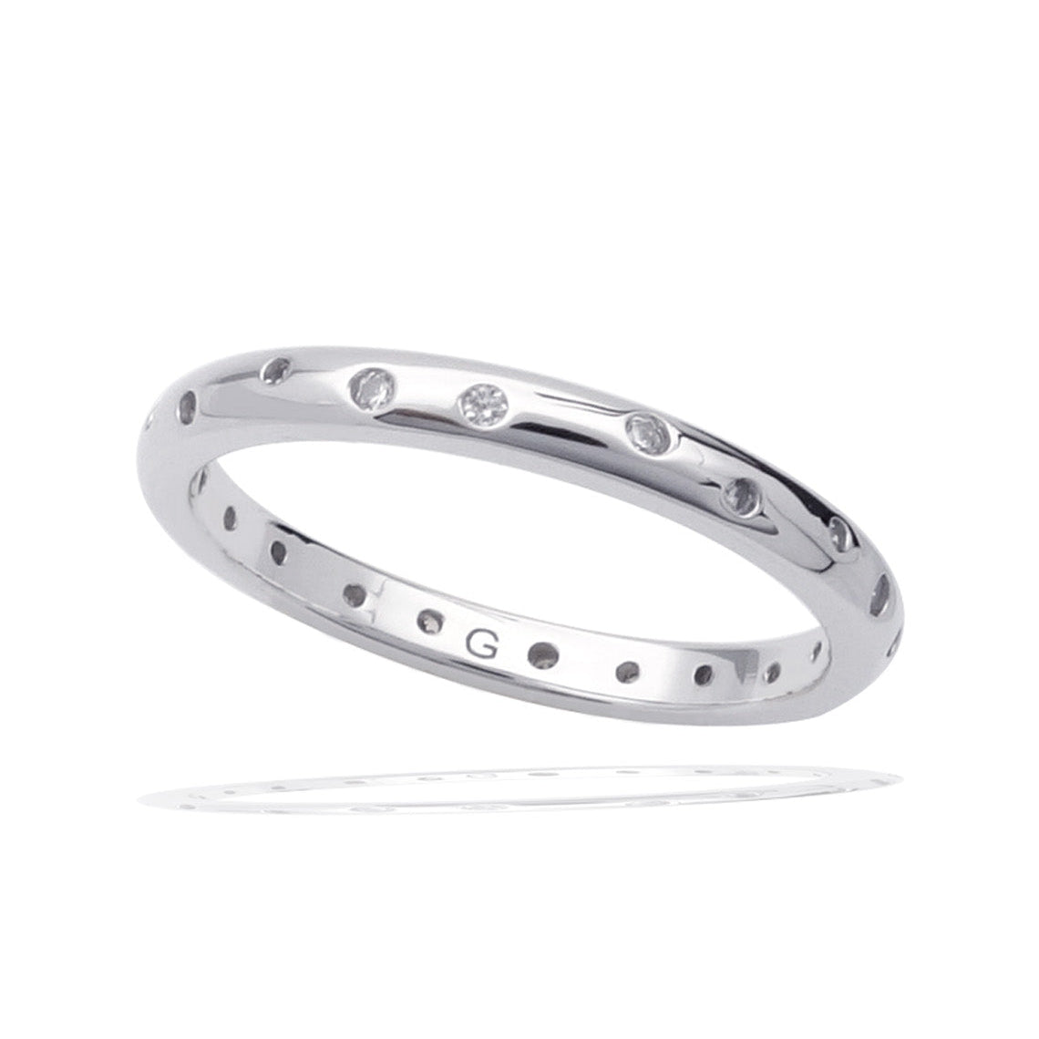 A Christmas Story Journey Ellipse Band Silver