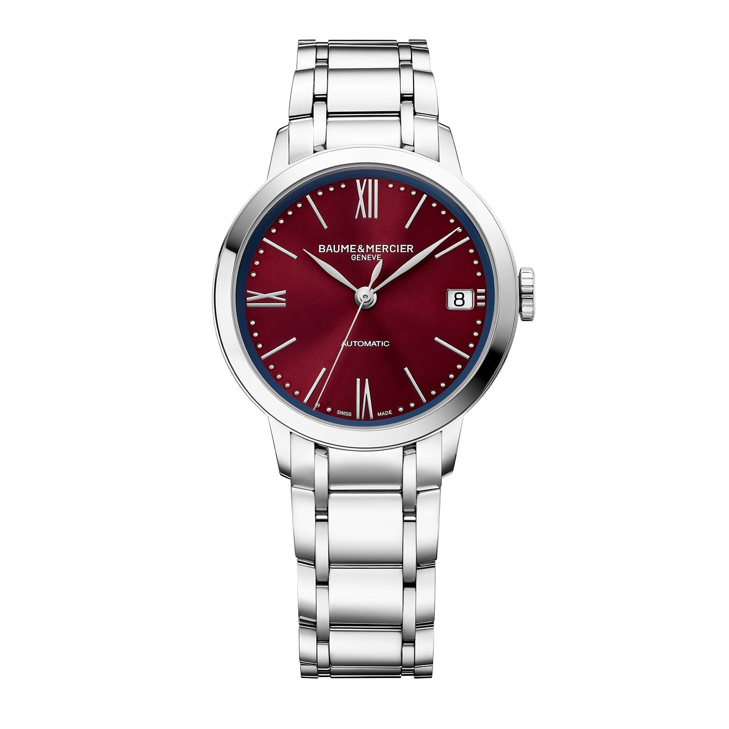 Baume & Mercier Classima Automatic Watch Date Display - 34mm