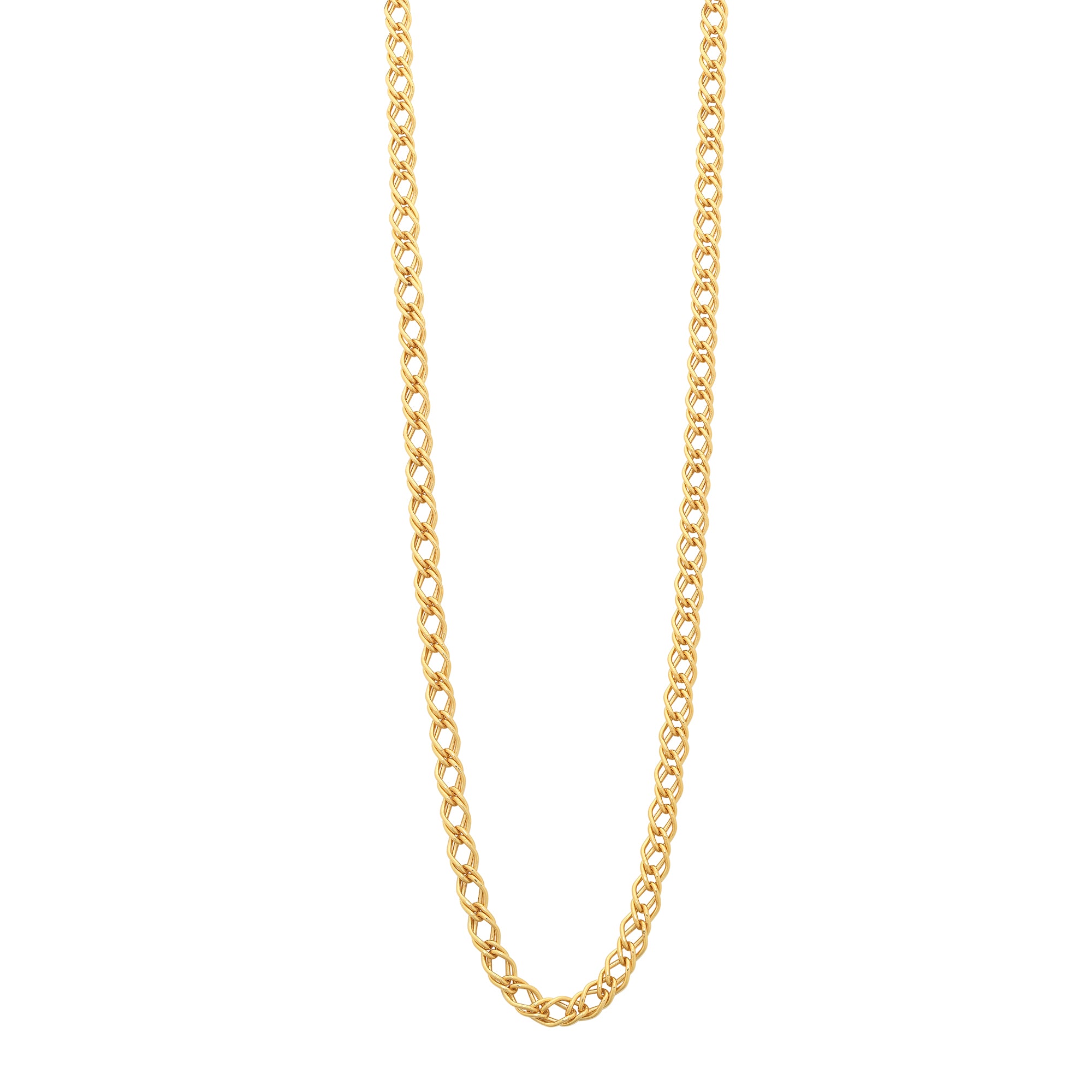 9ct Gold Silver Filled 50cm Chain