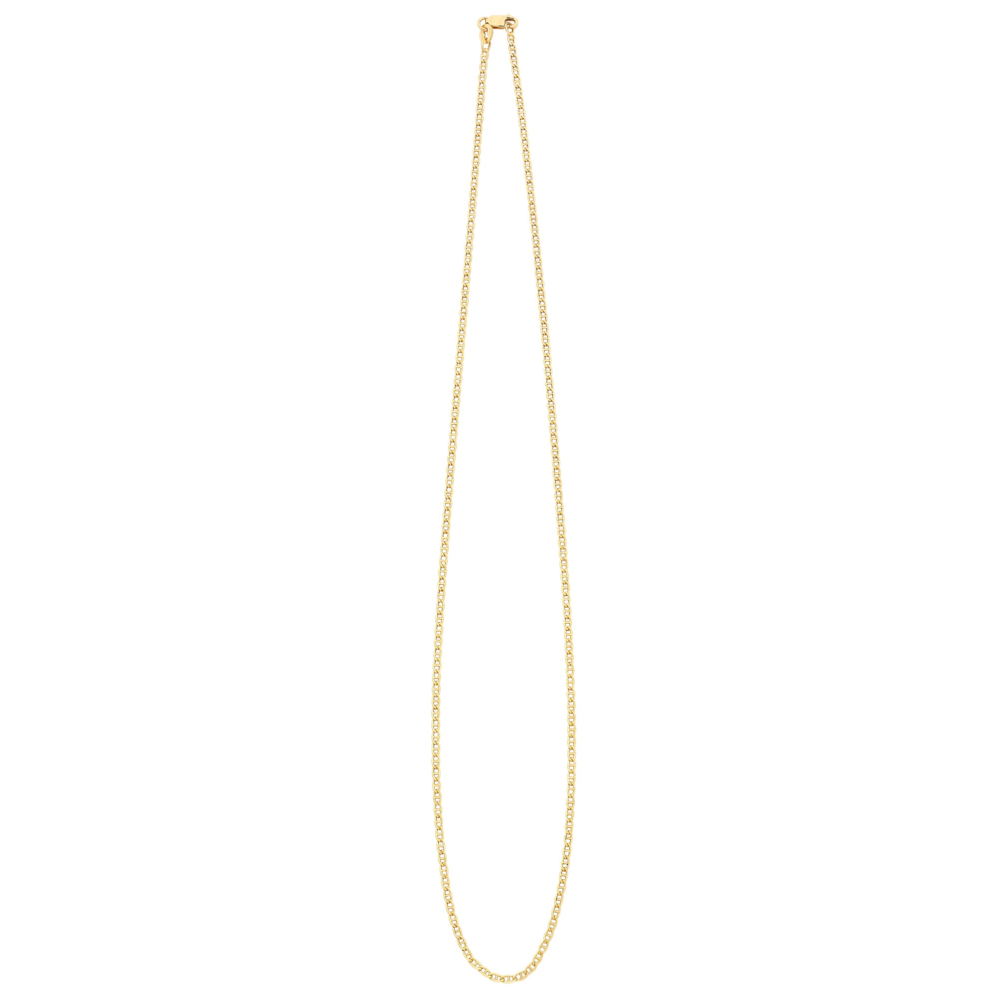9ct Gold Silver Filled 45cm Chain