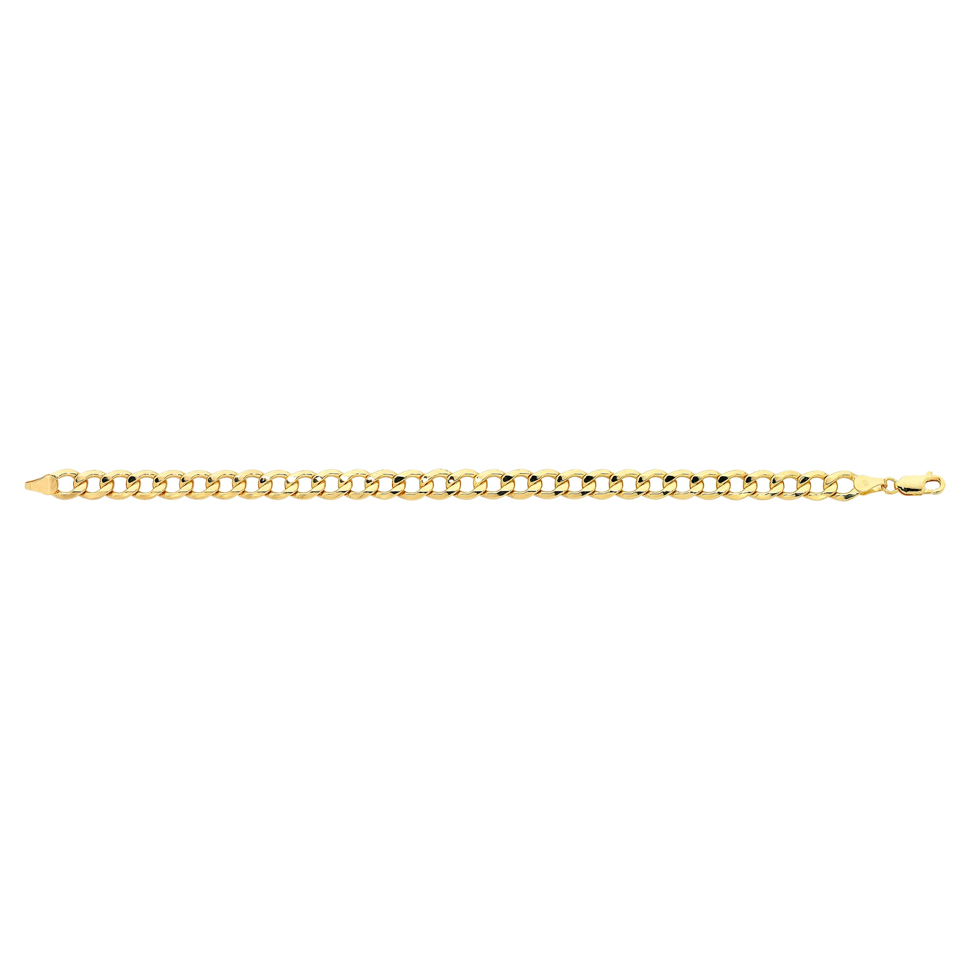 9ct Gold Silver Filled 19cm Bracelet