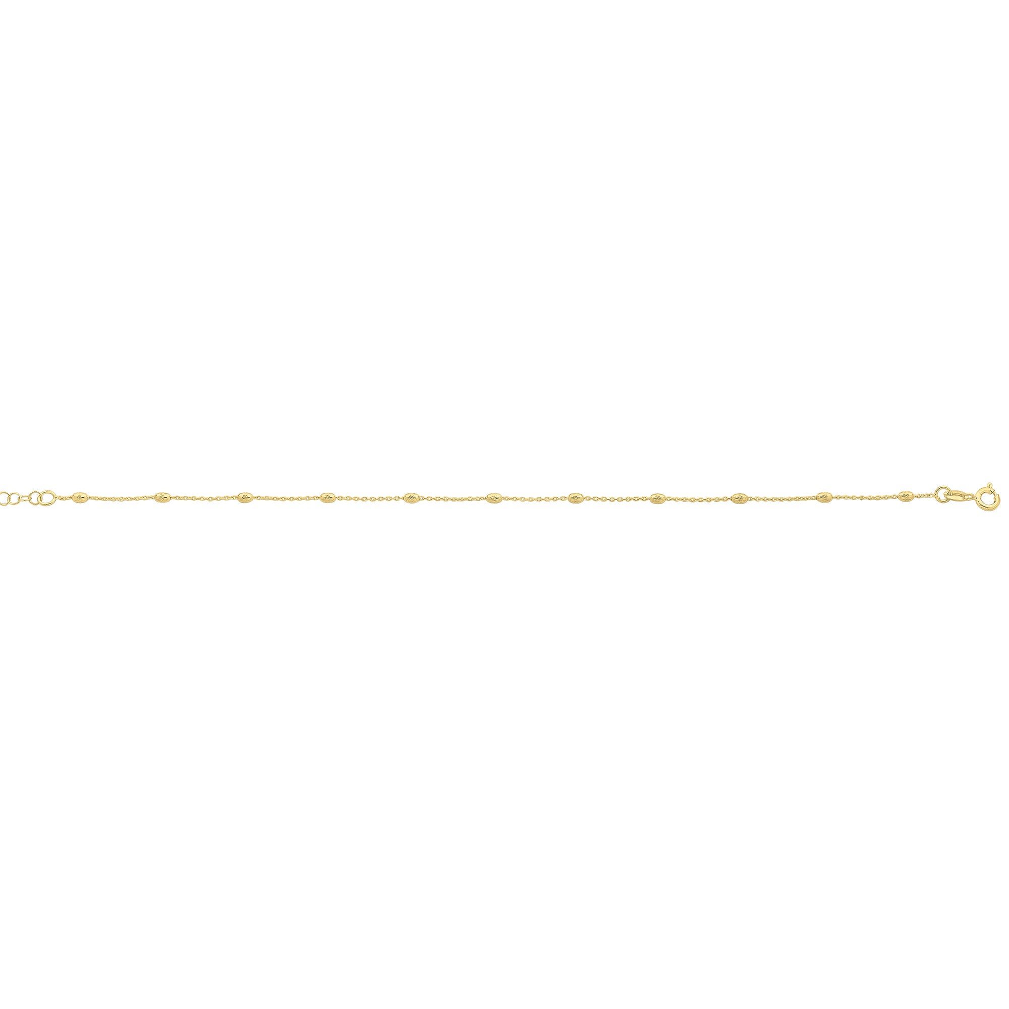 Gold-Plated Sterling Silver Anklet