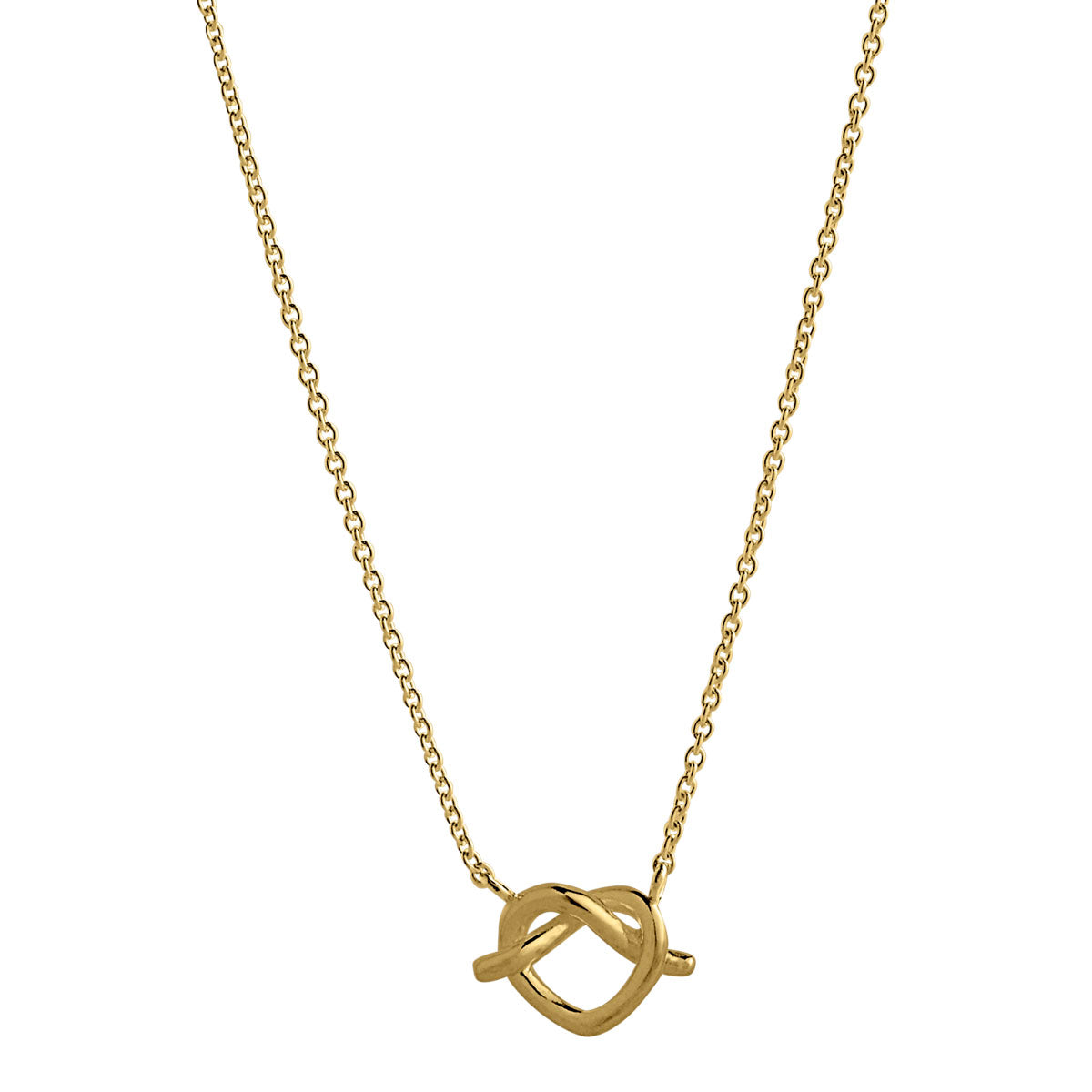 NAJO Eternal Yellow Gold Necklace (45cm+ext)