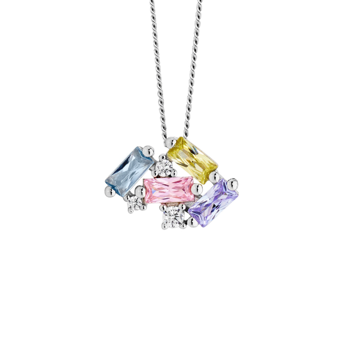 Sterling Silver Cubic Zirconia Pendant