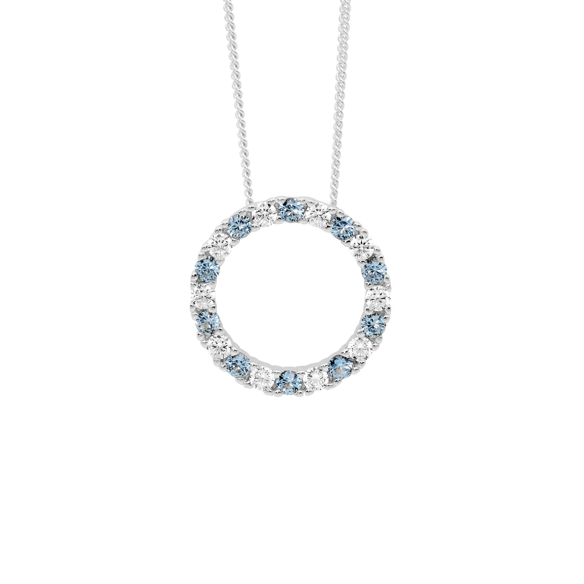 Sterling Silver Cubic Zirconia Pendant