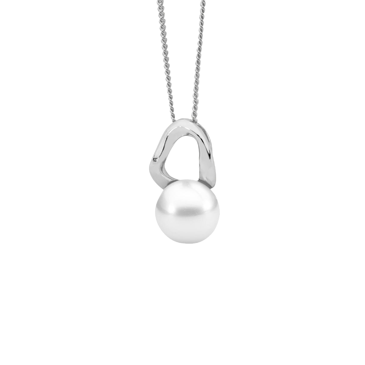 Sterling Silver Pearl Pendant