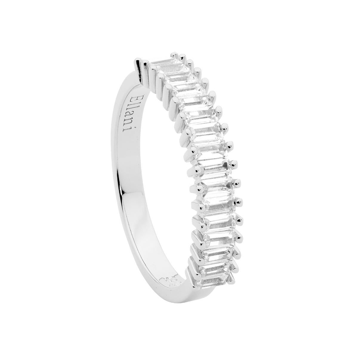 Sterling Silver Cubic Zirconia Ring