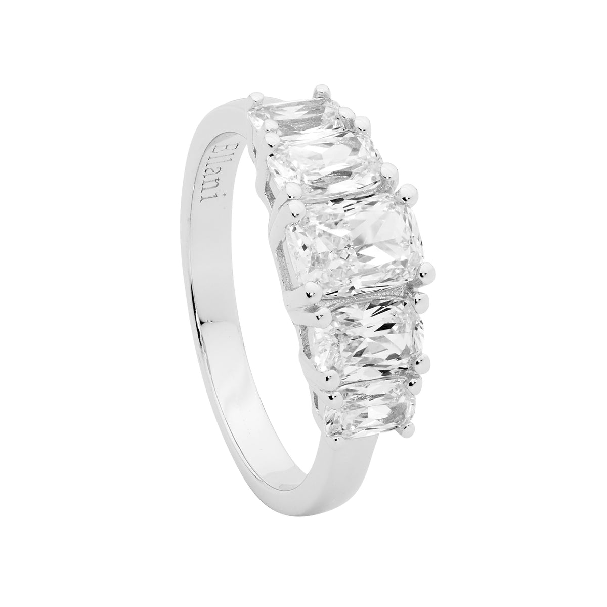 Sterling Silver Cubic Zirconia Ring