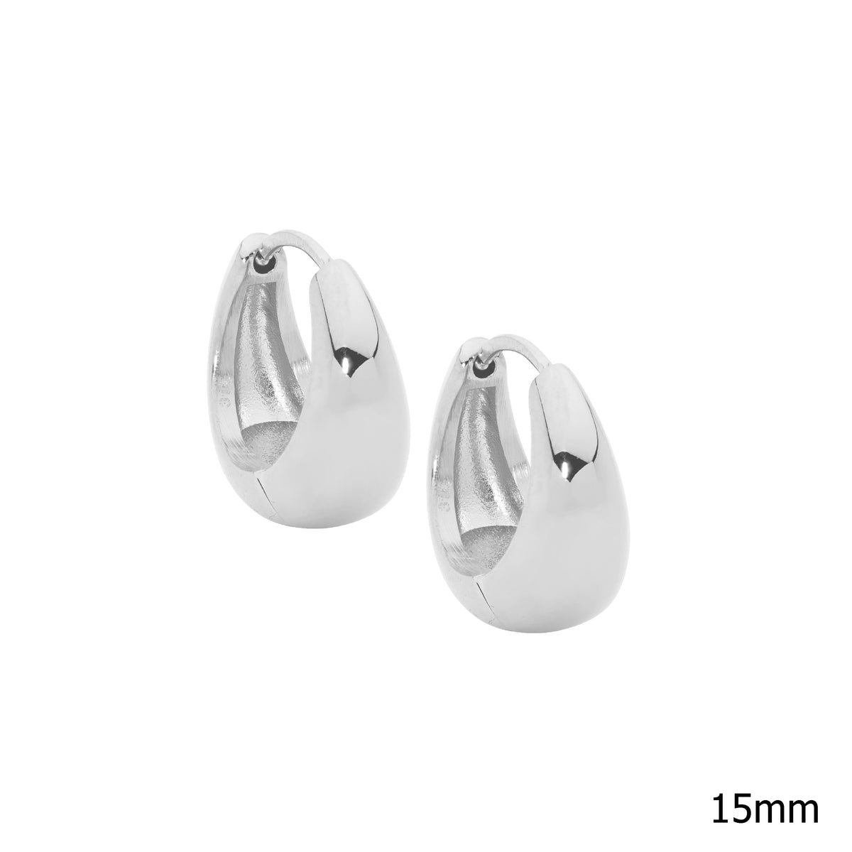 Stainless Steel Hoop Earrings