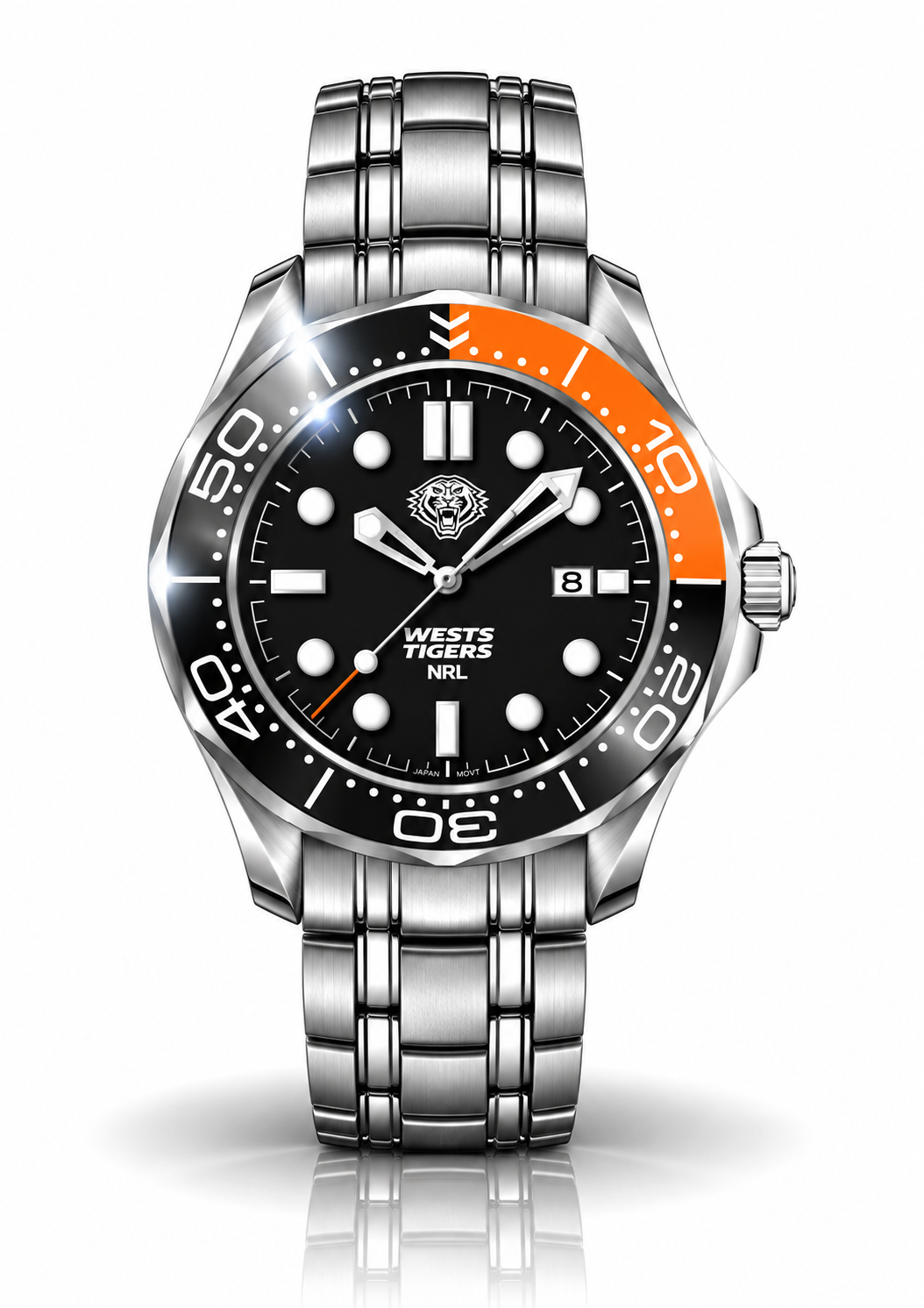 Wests Tigers MatchTimer Home Series — Official NRL Licensed Watch