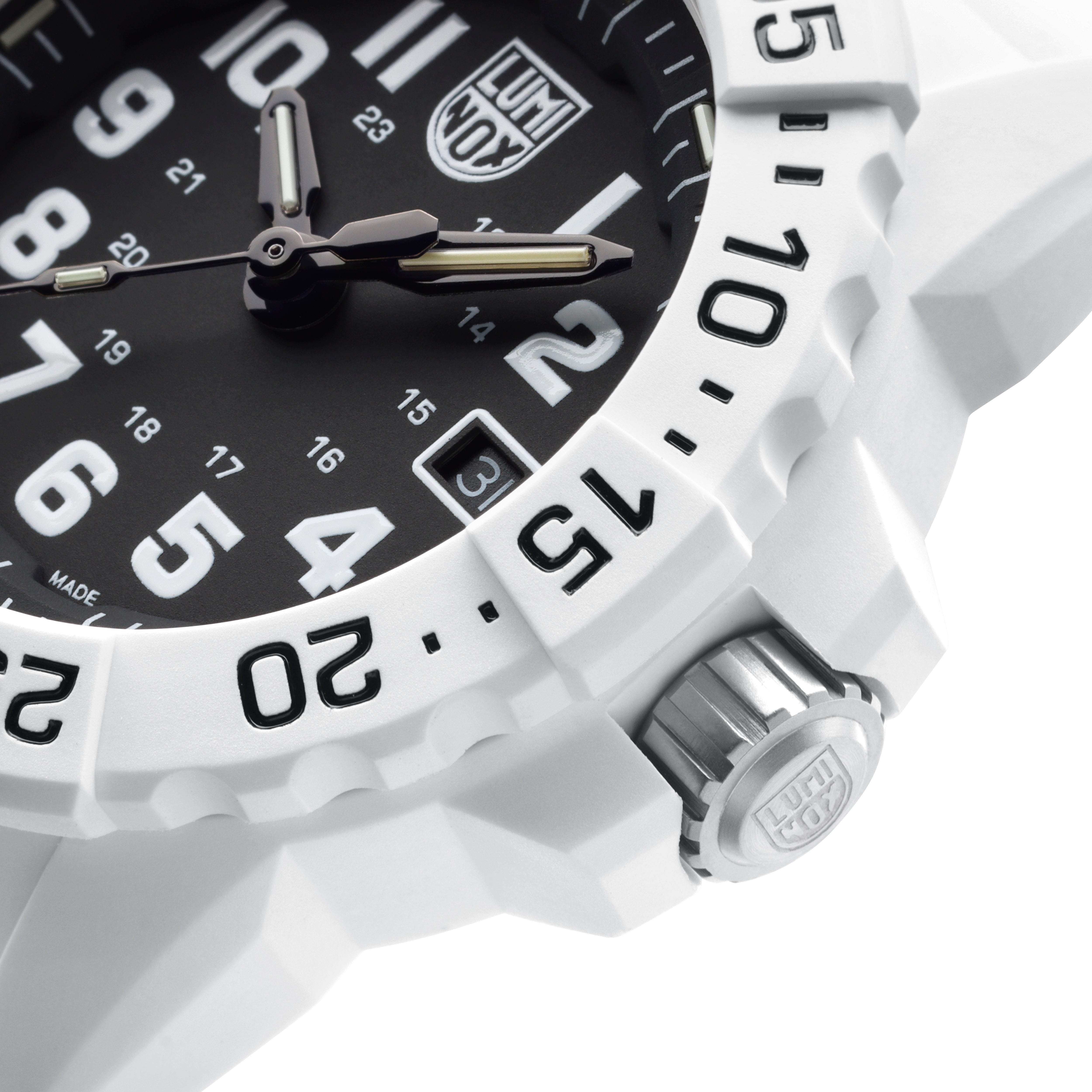 Luminox NAVY SEAL Arctic Whiteout 45mm Watch - XS.3507.WB
