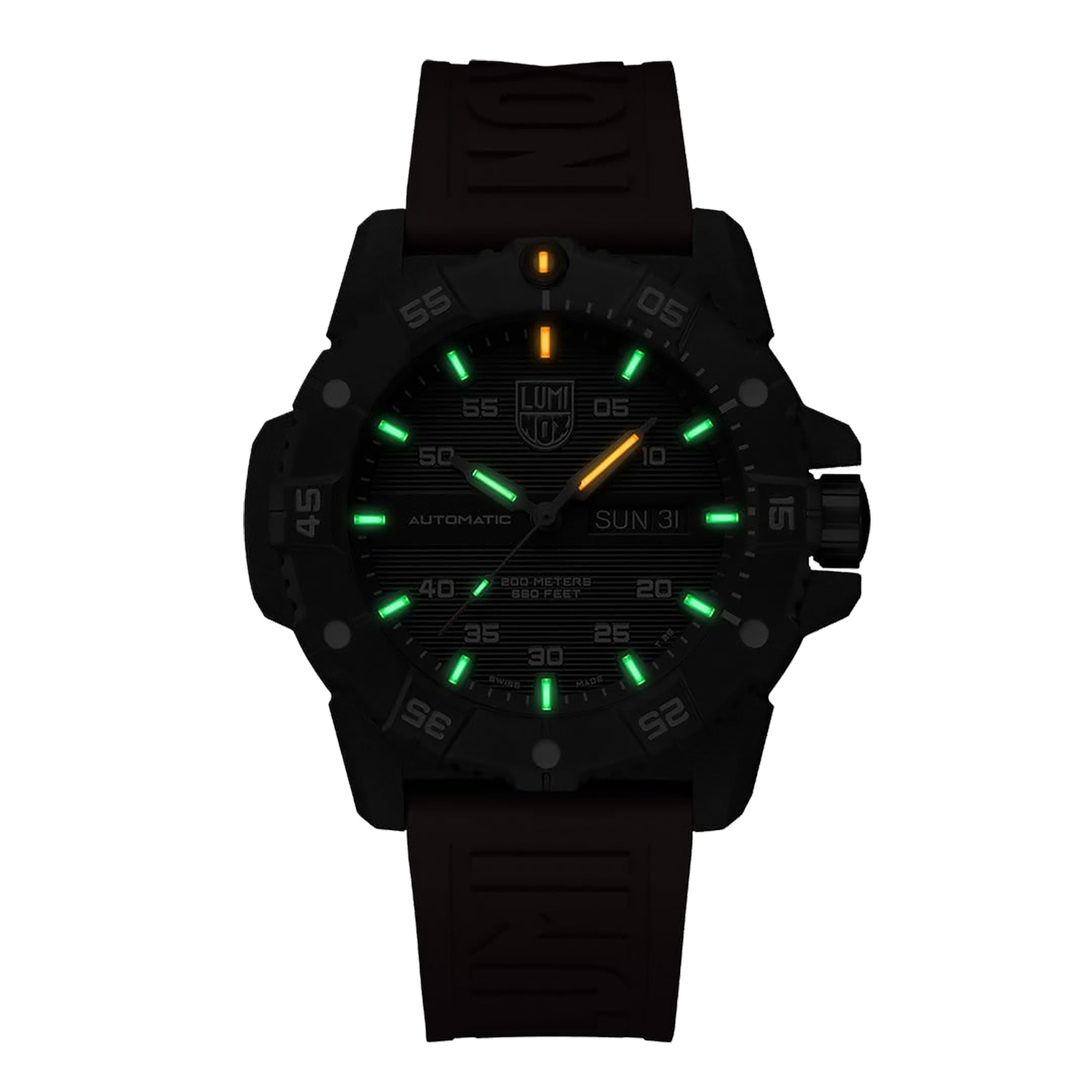 Luminox Master Carbon SEAL Automatic 45 mm Military Dive Watch - 3875