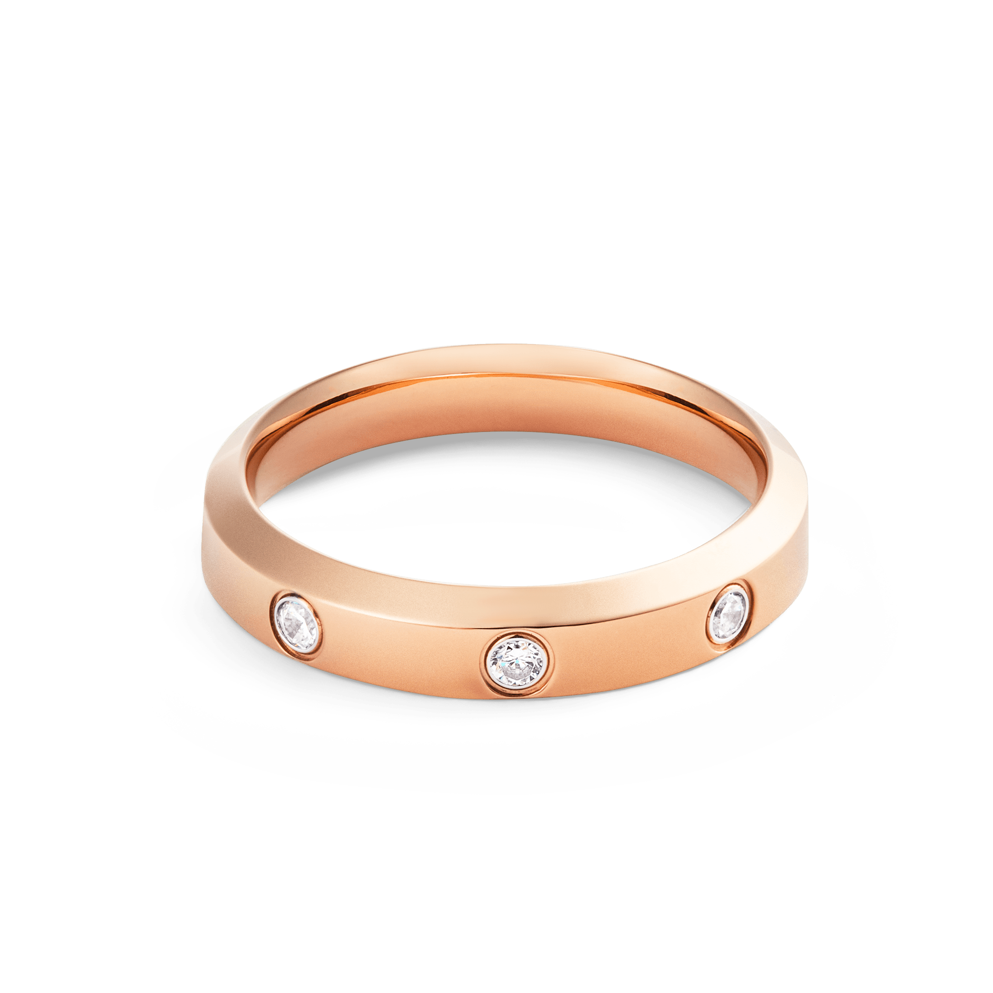 Daniel Wellington Classic Lumine Ring Rose Gold 4mm