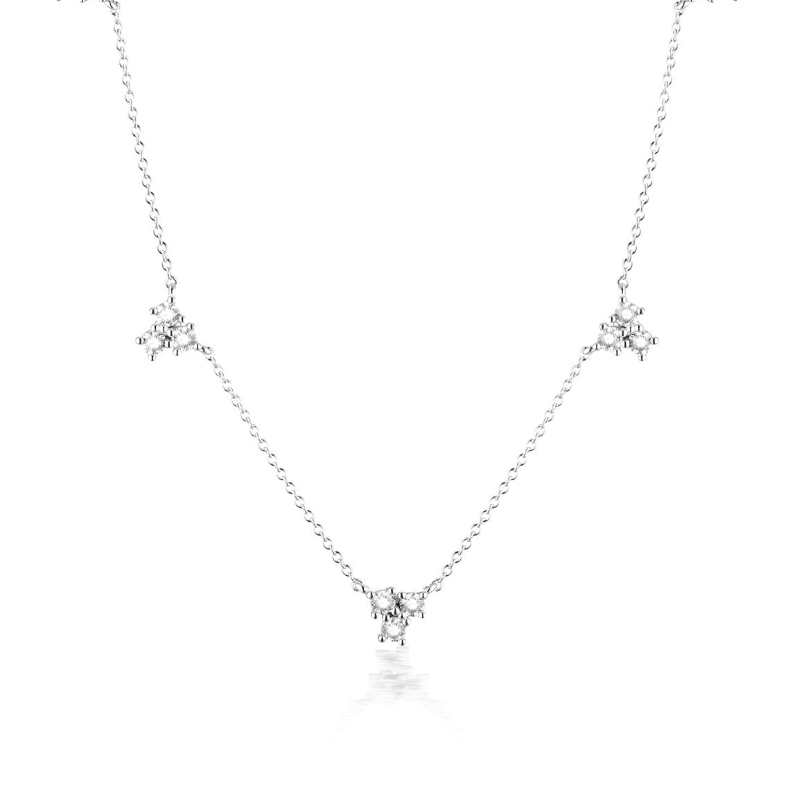 Georgini The Layered Edit Trois Necklace Silver