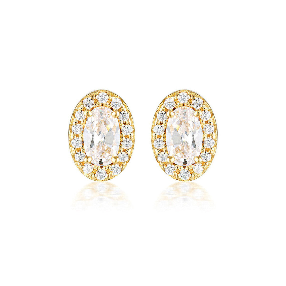 Aurora Glow Earrings Gold