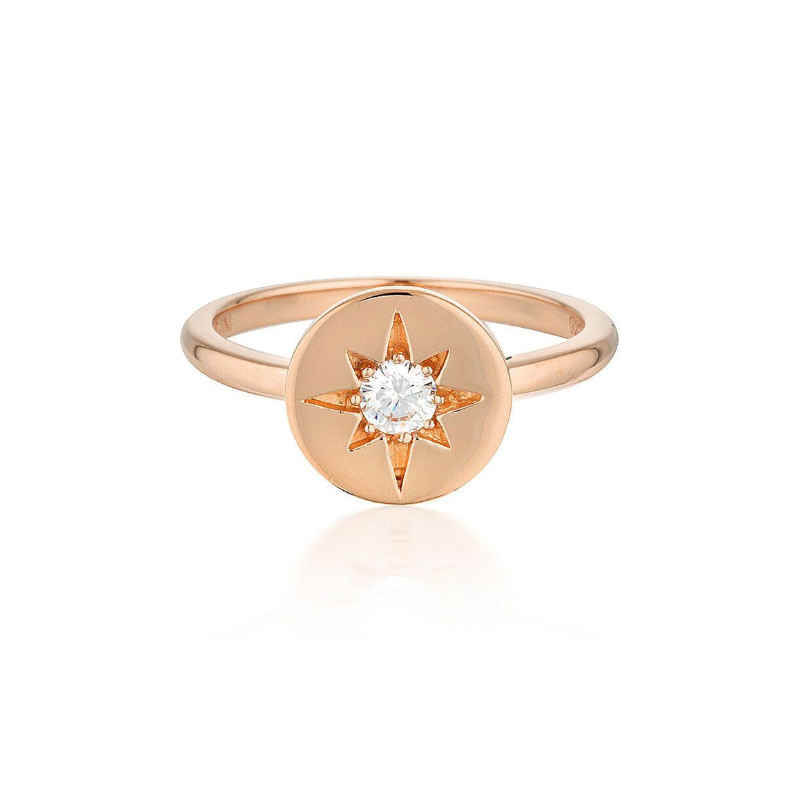 Stellar Lights Rose Gold Ring