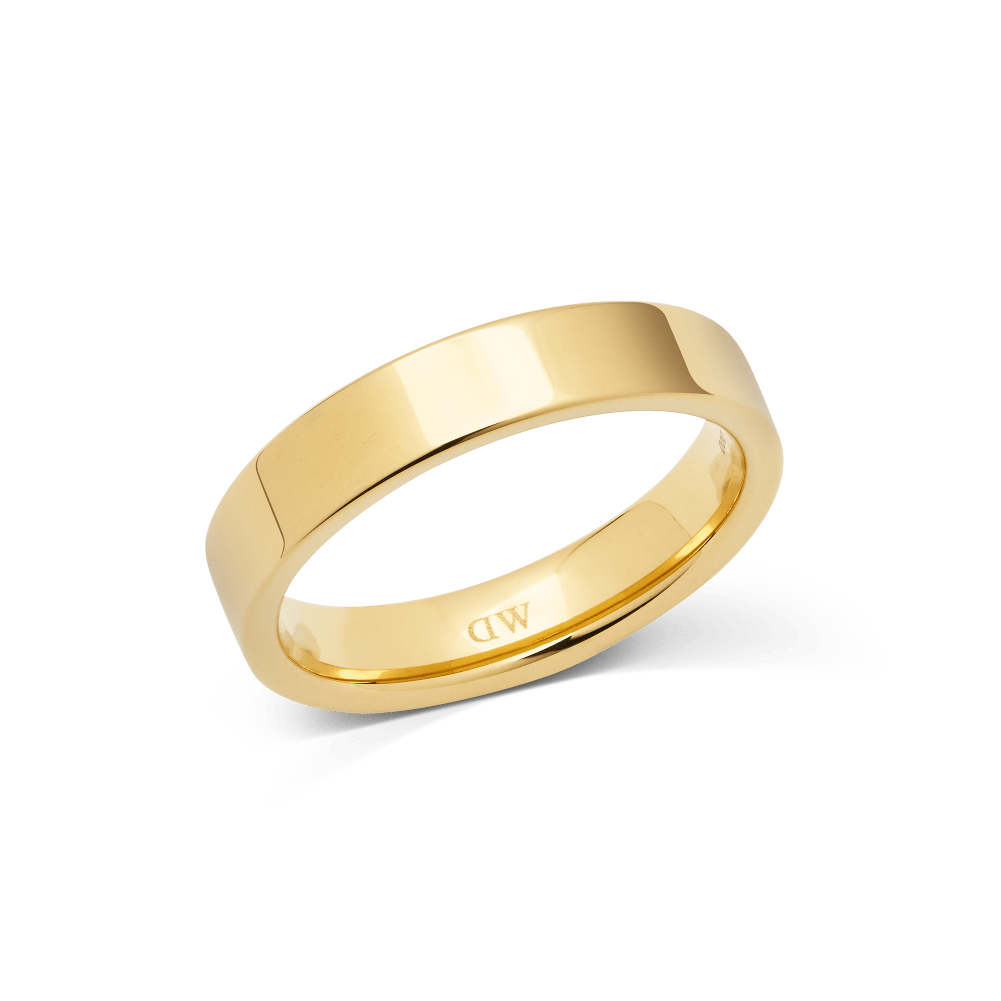 Daniel Wellington Line Ring Polished Gold 4.5mm